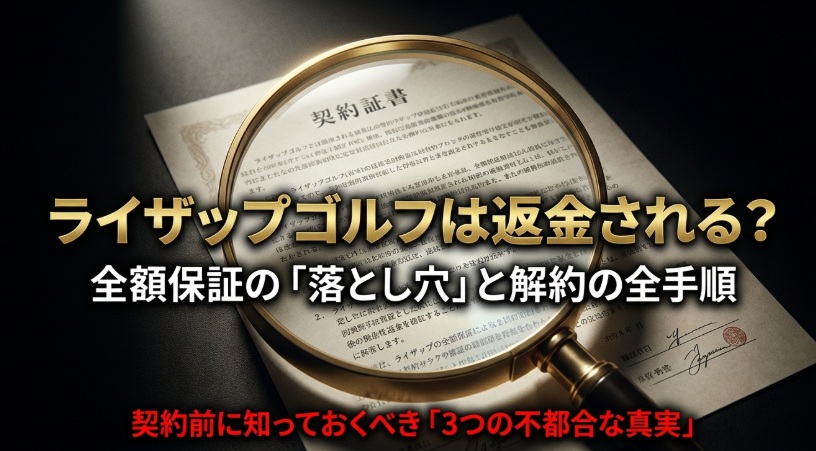 ライザップゴルフ 返金11